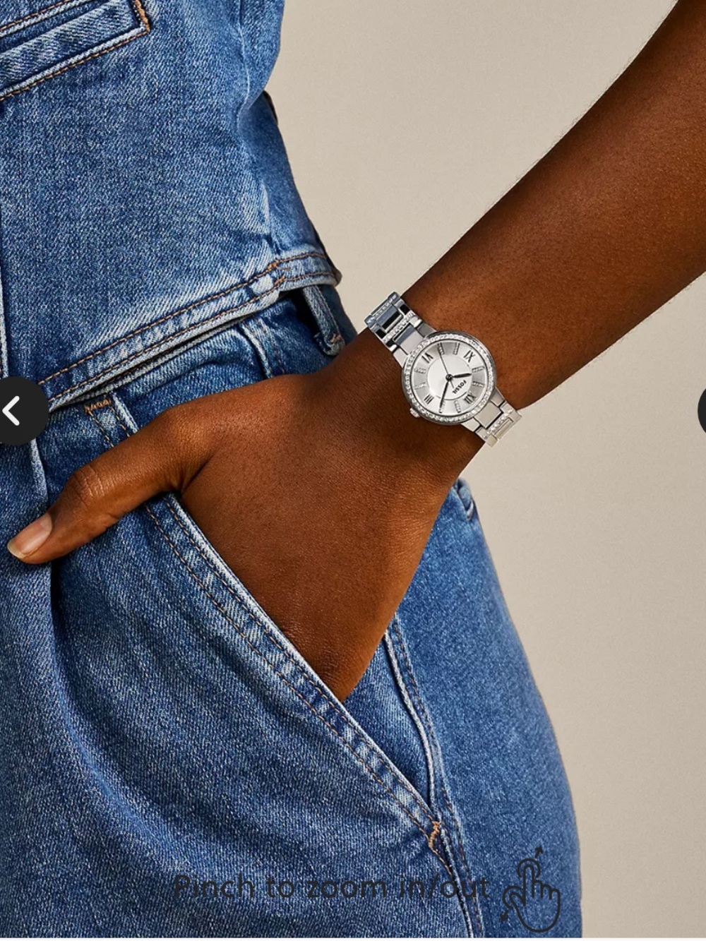 Fossil Virginia Women’s Stainless Steel Watch